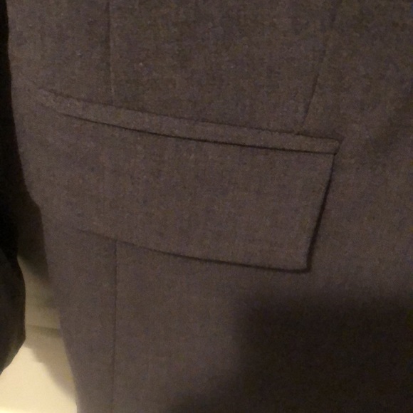 Women blazer petite sz 2 xs tuxedo jacket capsule wardrobe menswear office - Picture 8 of 10